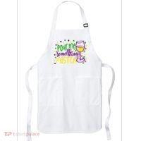 Pour Me Something Mister Mardi Gras Party Apron thumb 0