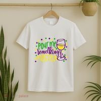 Pour Me Something Mister Mardi Gras Party T-Shirt thumb 2