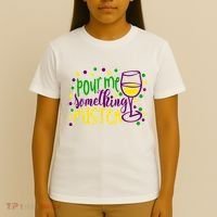 Pour Me Something Mister Mardi Gras Party T-Shirt thumb 4