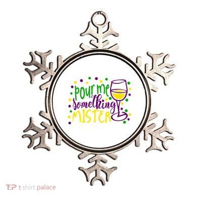 Pour Me Something Mister Mardi Gras Party Ornament