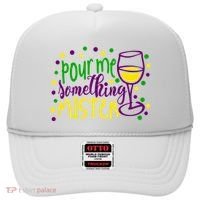 Pour Me Something Mister Mardi Gras Party Hat thumb 0