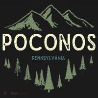 Pocono Mountains Souvenir Poconos Pennsylvania  Doggie Tank thumb 4