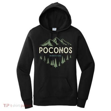 Pocono Mountains Souvenir Poconos Pennsylvania  Women's Hoodie