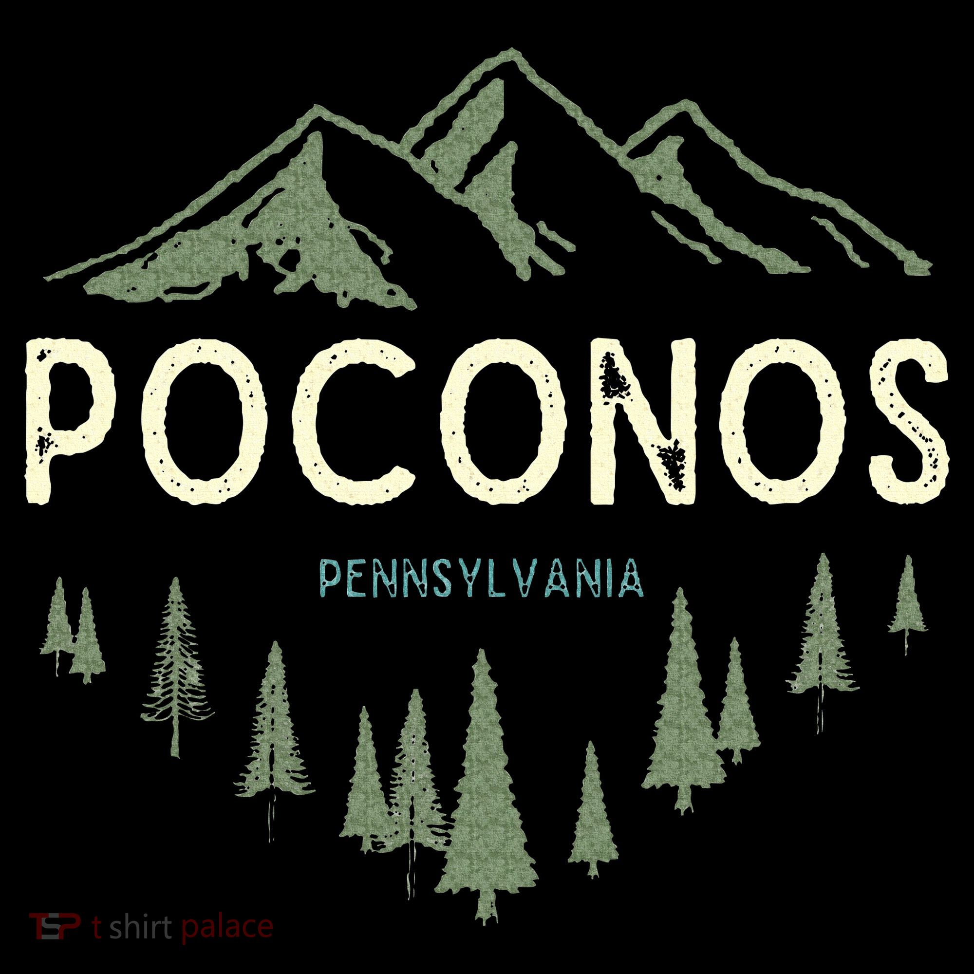 Pocono Mountains Souvenir Poconos Pennsylvania  Women's Hoodie