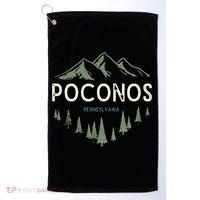 Pocono Mountains Souvenir Poconos Pennsylvania  Golf Towel thumb 0