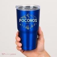 Pocono Mountains Souvenir Poconos Pennsylvania  Tumbler thumb 2