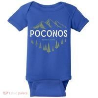 Pocono Mountains Souvenir Poconos Pennsylvania  Baby Bodysuit thumb 0