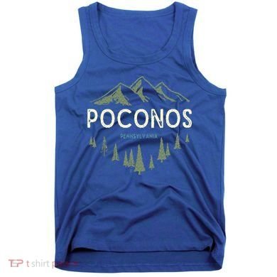 Pocono Mountains Souvenir Poconos Pennsylvania  Tank Top