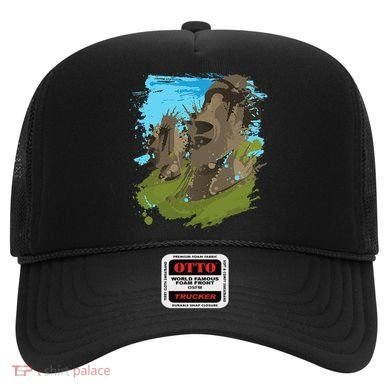 Polynesian, Moai Statue Easter Island By Zany Brainy Hat