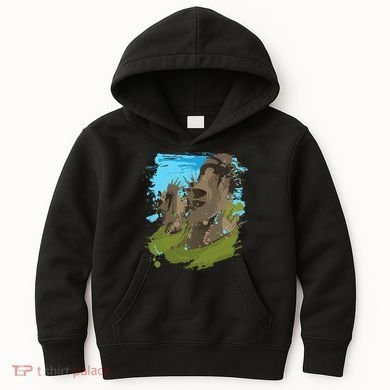 Polynesian, Moai Statue Easter Island By Zany Brainy Kids Hoodie