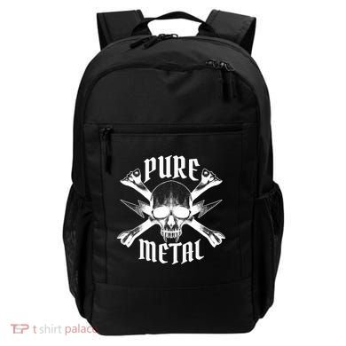 Pure Metal Skull Bone Backpack