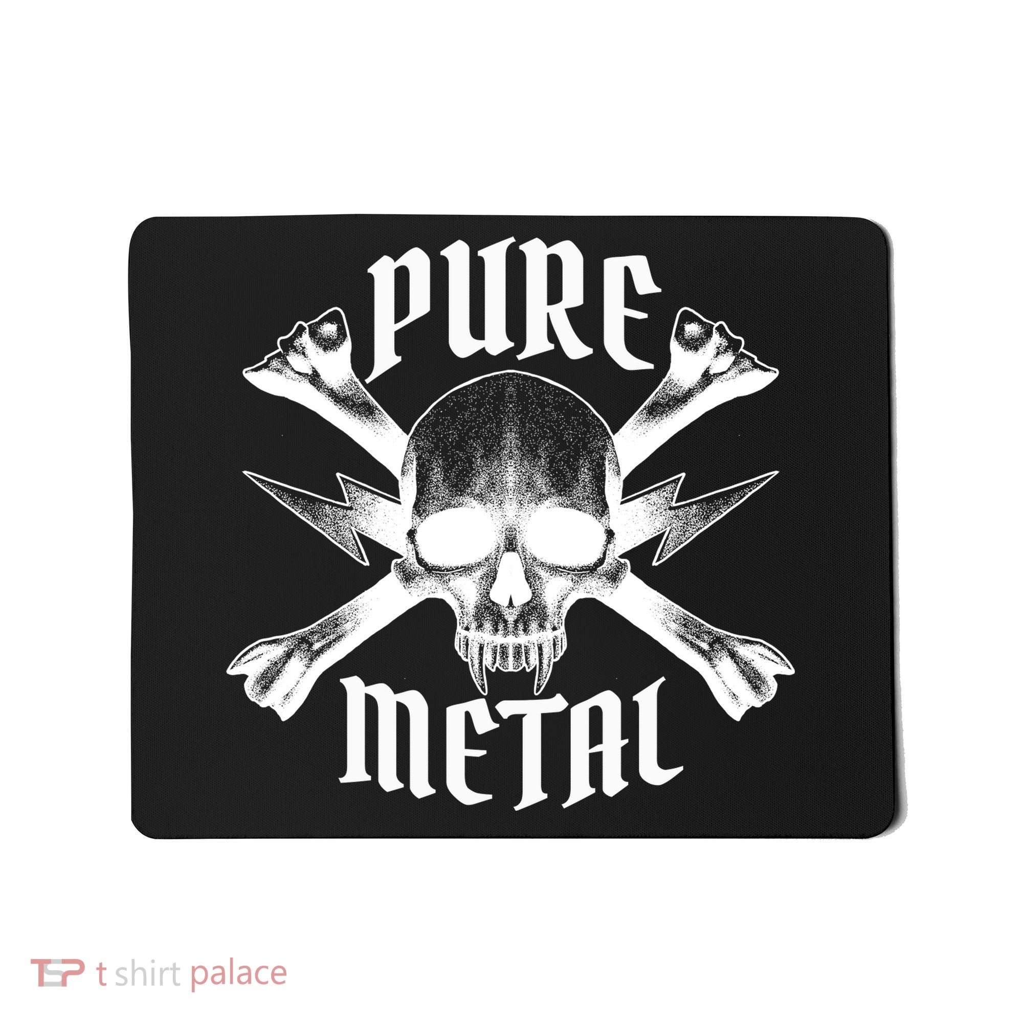 Pure Metal Skull Bone Mousepad