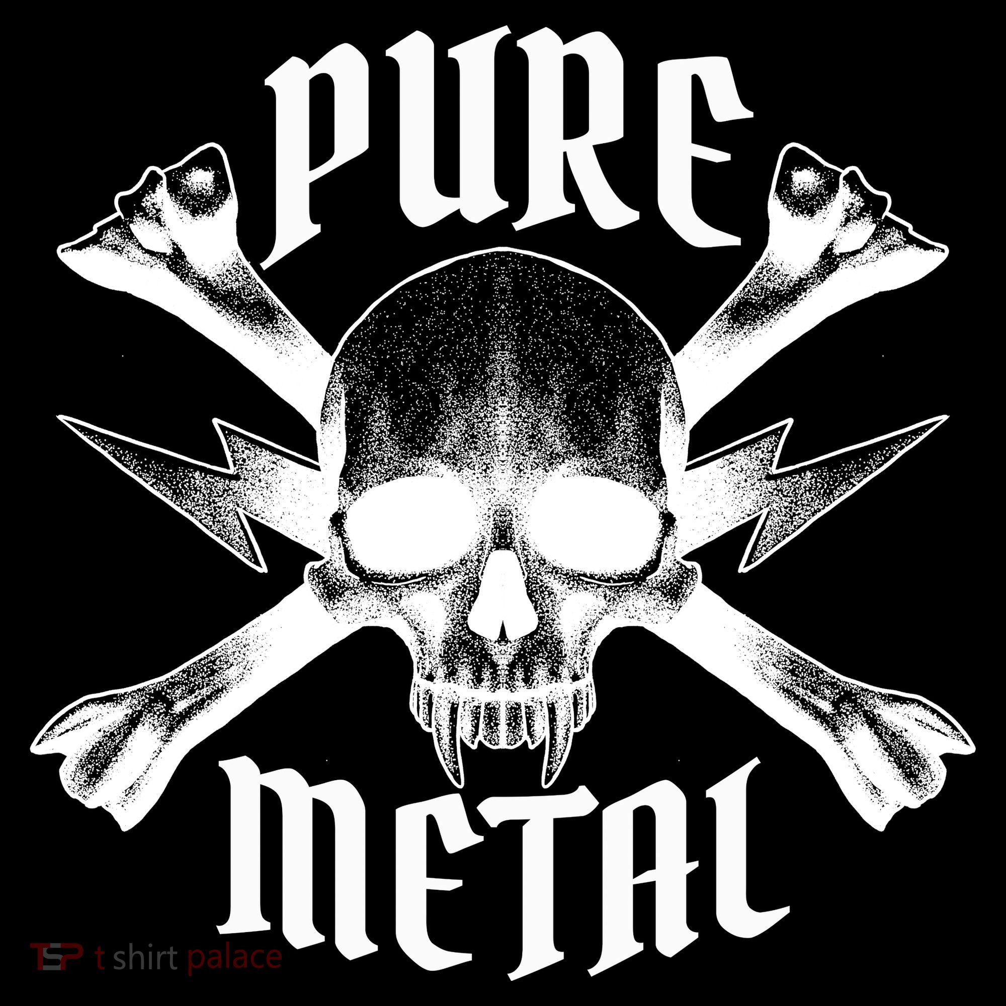 Pure Metal Skull Bone Mousepad