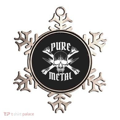 Pure Metal Skull Bone Ornament