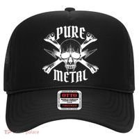 Pure Metal Skull Bone Hat thumb 0