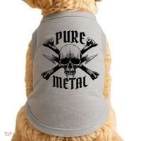 Pure Metal Skull Bone Doggie Tank thumb 0