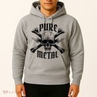 Pure Metal Skull Bone Hoodie thumb 2