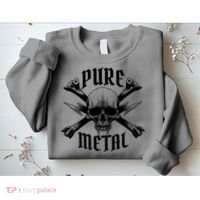 Pure Metal Skull Bone Sweatshirt thumb 2