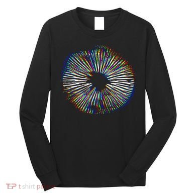 Psychedelic Mushroom Spore Mushroom Magic Present Long Sleeve Shirt