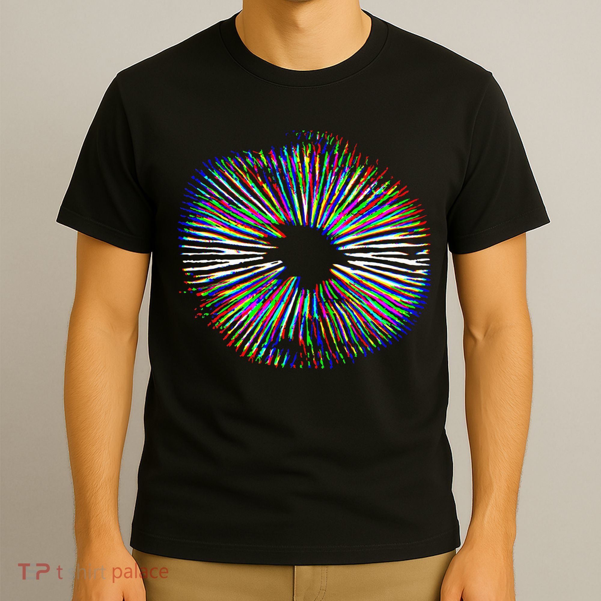 Psychedelic Mushroom Spore Mushroom Magic Present T-Shirt