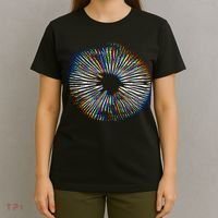 Psychedelic Mushroom Spore Mushroom Magic Present T-Shirt thumb 4