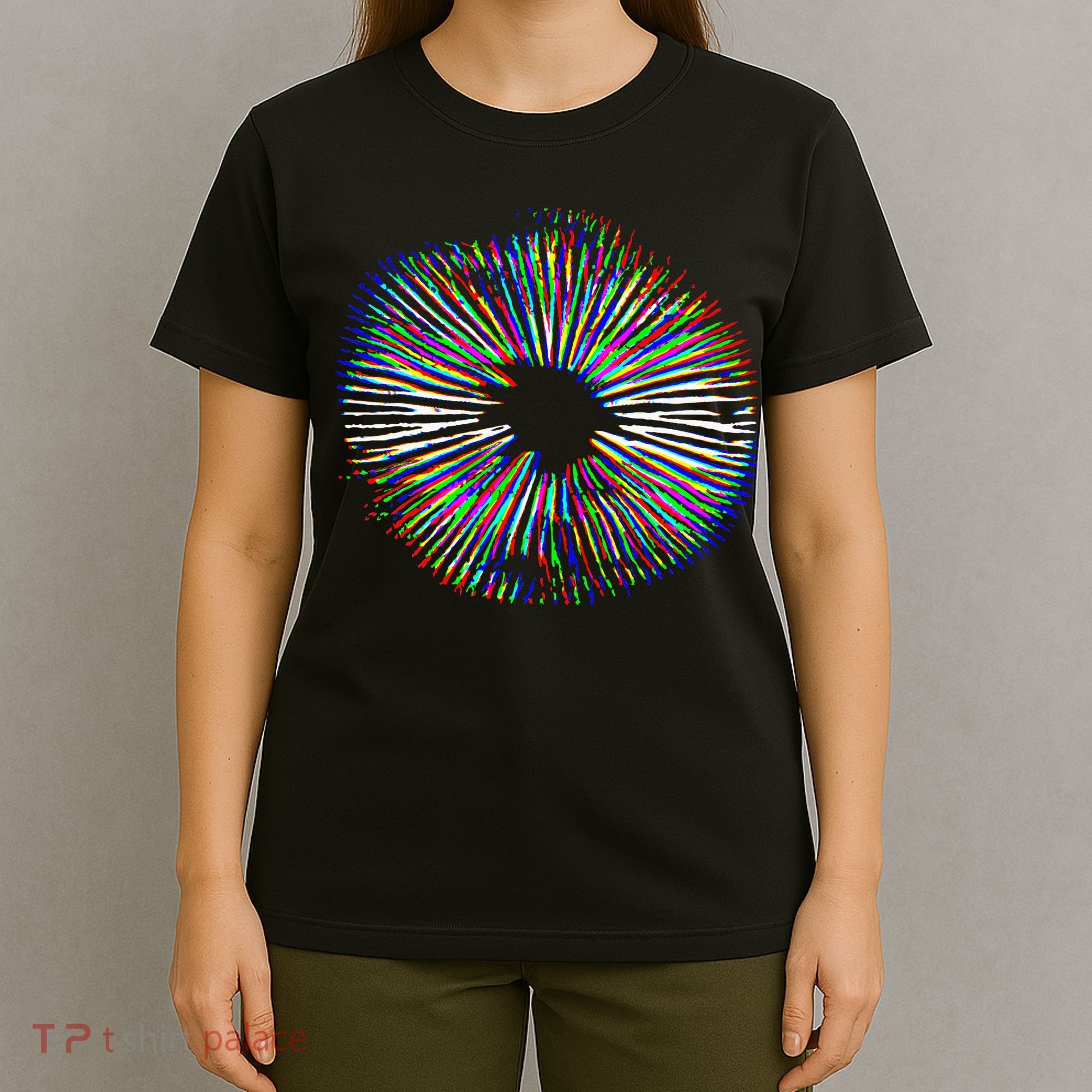 Psychedelic Mushroom Spore Mushroom Magic Present T-Shirt