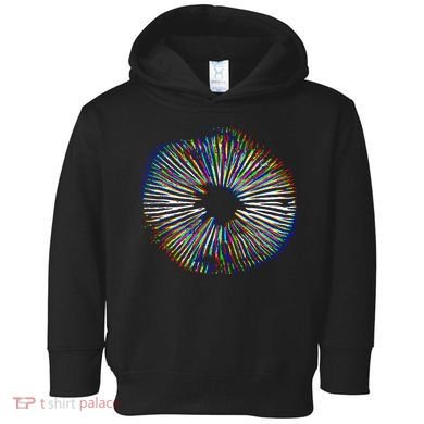 Psychedelic Mushroom Spore Mushroom Magic Present Toddler Hoodie