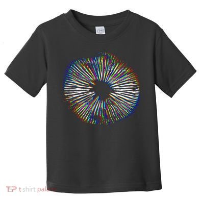 Psychedelic Mushroom Spore Mushroom Magic Present Toddler T-Shirt