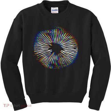 Psychedelic Mushroom Spore Mushroom Magic Present Kids Sweatshirt