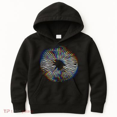 Psychedelic Mushroom Spore Mushroom Magic Present Kids Hoodie
