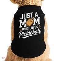 Pickleball Mom Sports Lover Paddle Mother Mama Doggie Tank thumb 0