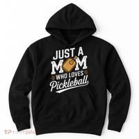 Pickleball Mom Sports Lover Paddle Mother Mama Hoodie thumb 0