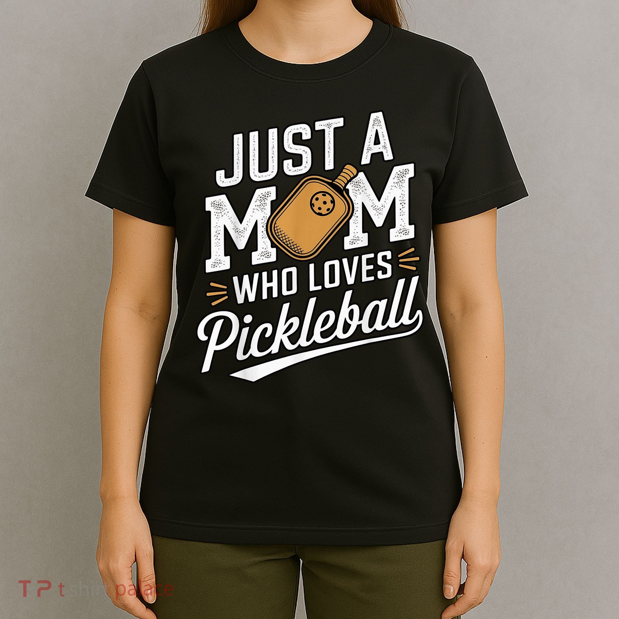 Pickleball Mom Sports Lover Paddle Mother Mama T-Shirt