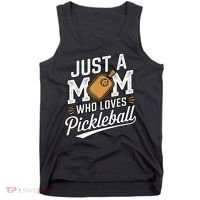Pickleball Mom Sports Lover Paddle Mother Mama Tank Top thumb 0