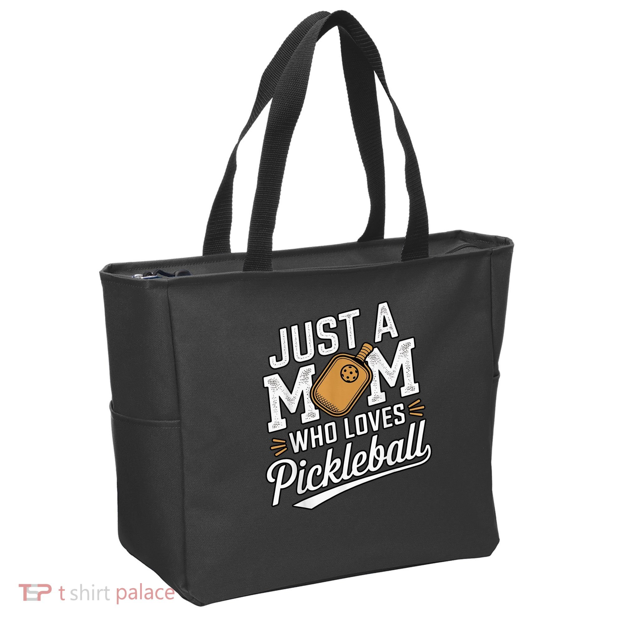 Pickleball Mom Sports Lover Paddle Mother Mama Tote Bag