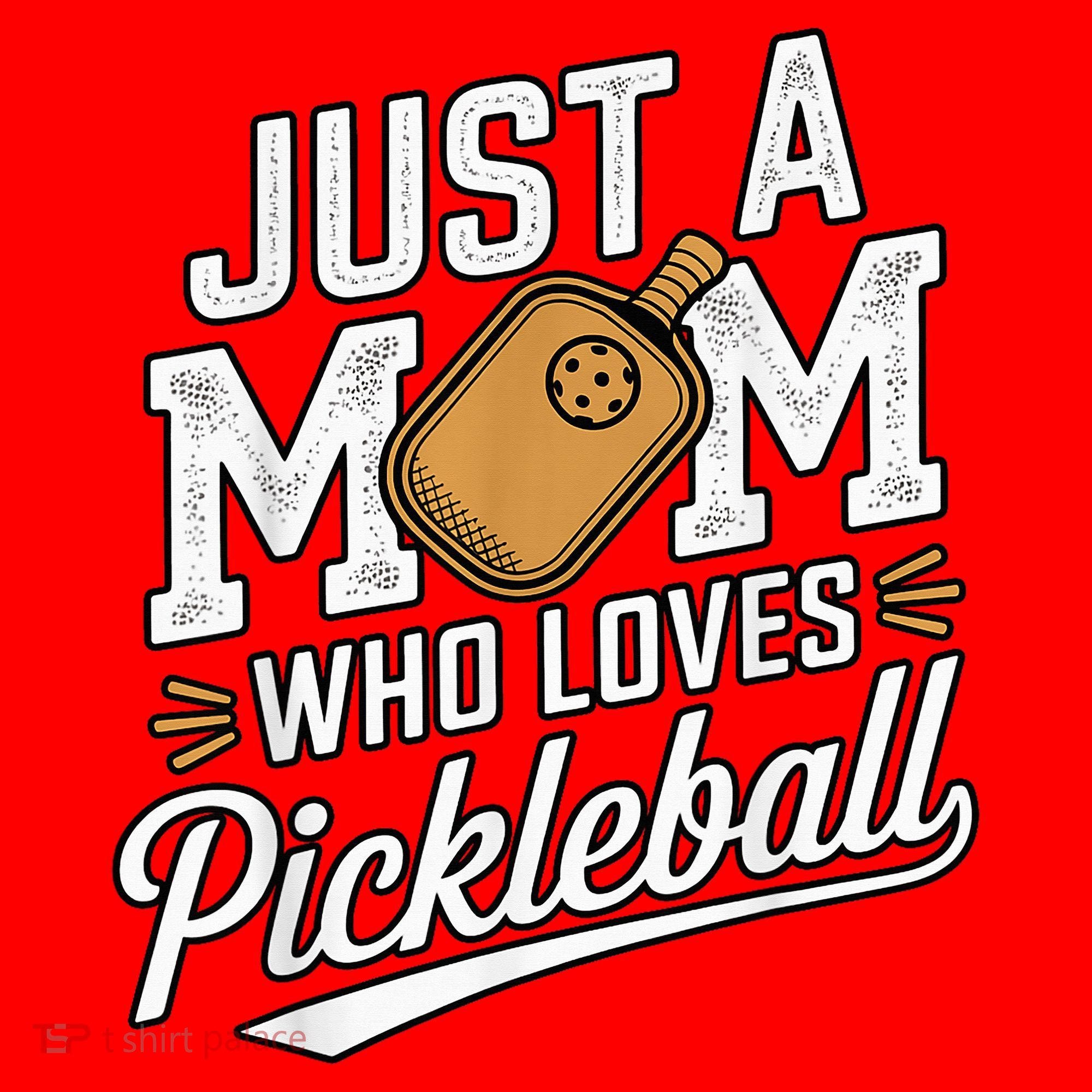 Pickleball Mom Sports Lover Paddle Mother Mama Santa Hat