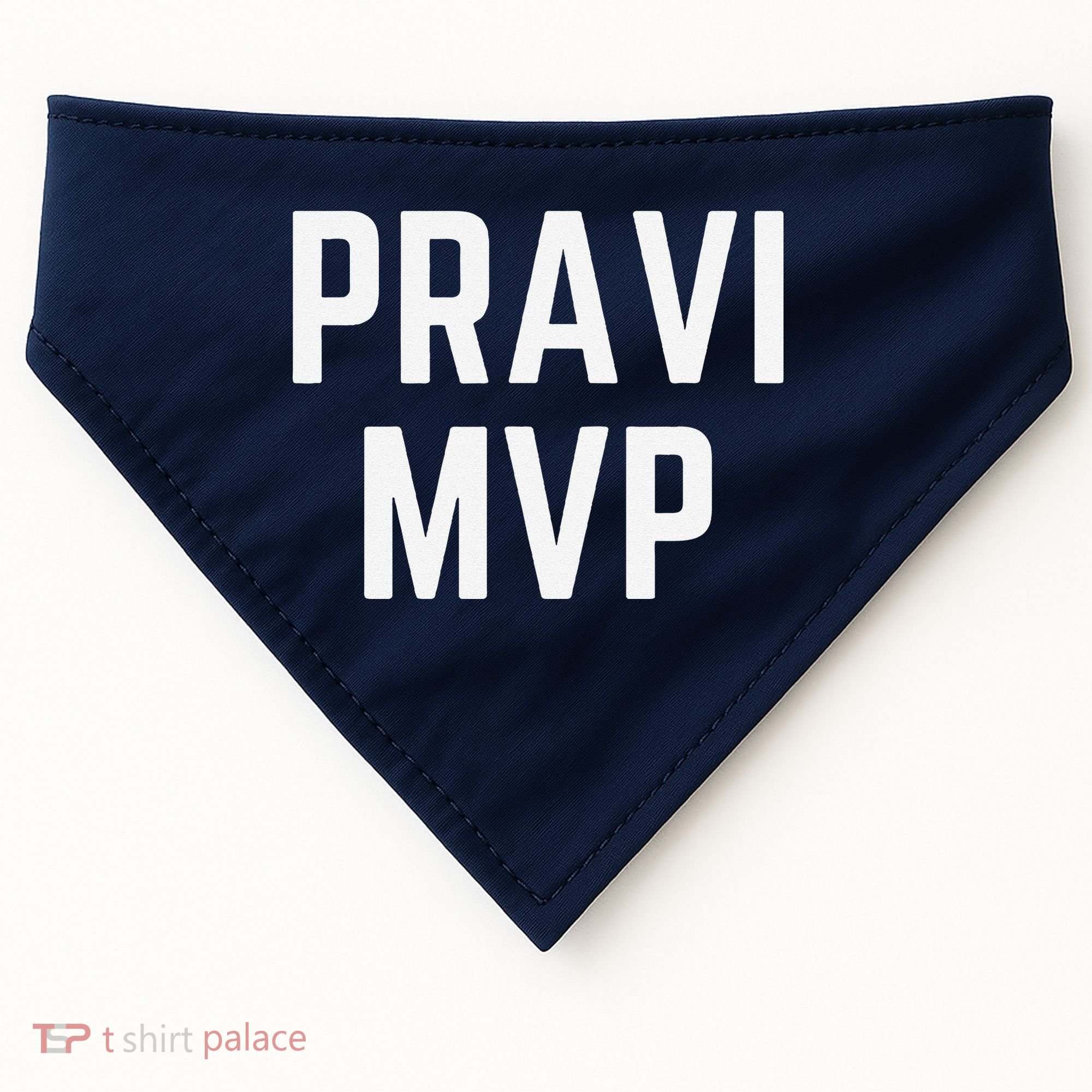 Pravi Mvp Slogan Dallas USA-Made Doggie Bandana