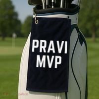 Pravi Mvp Slogan Dallas Golf Towel thumb 2