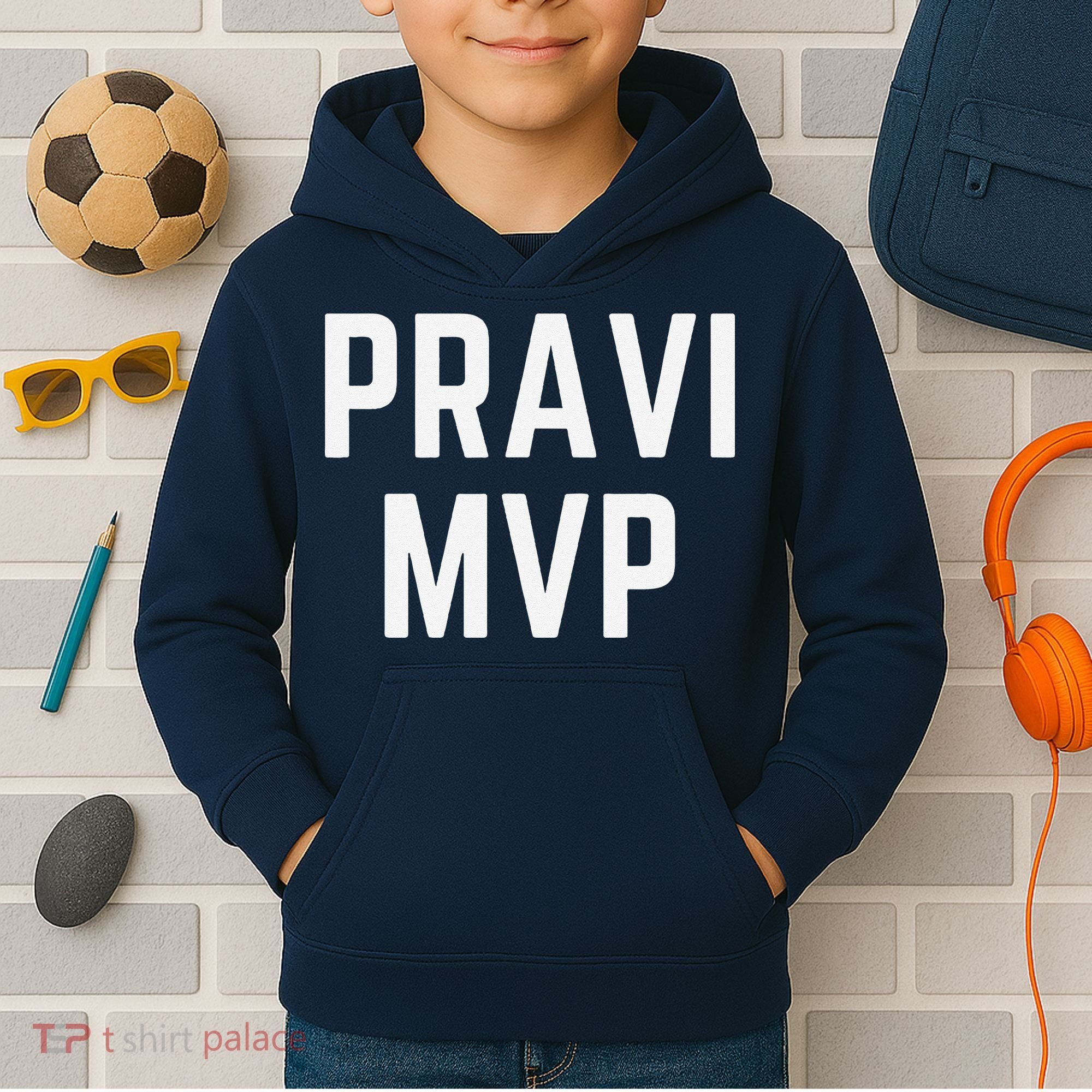 Pravi Mvp Slogan Dallas Kids Hoodie