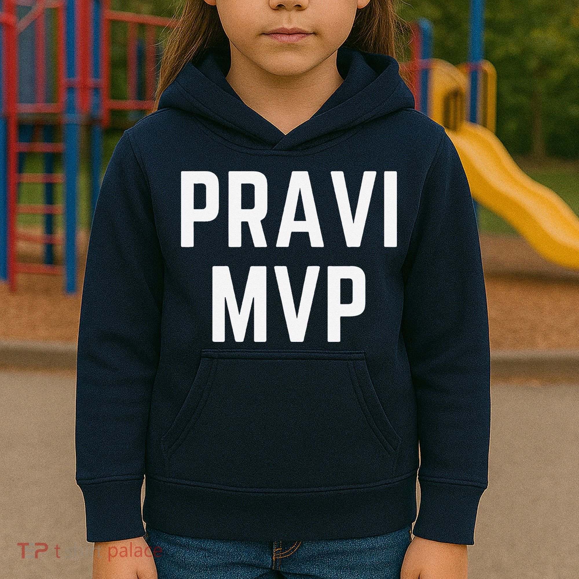 Pravi Mvp Slogan Dallas Kids Hoodie