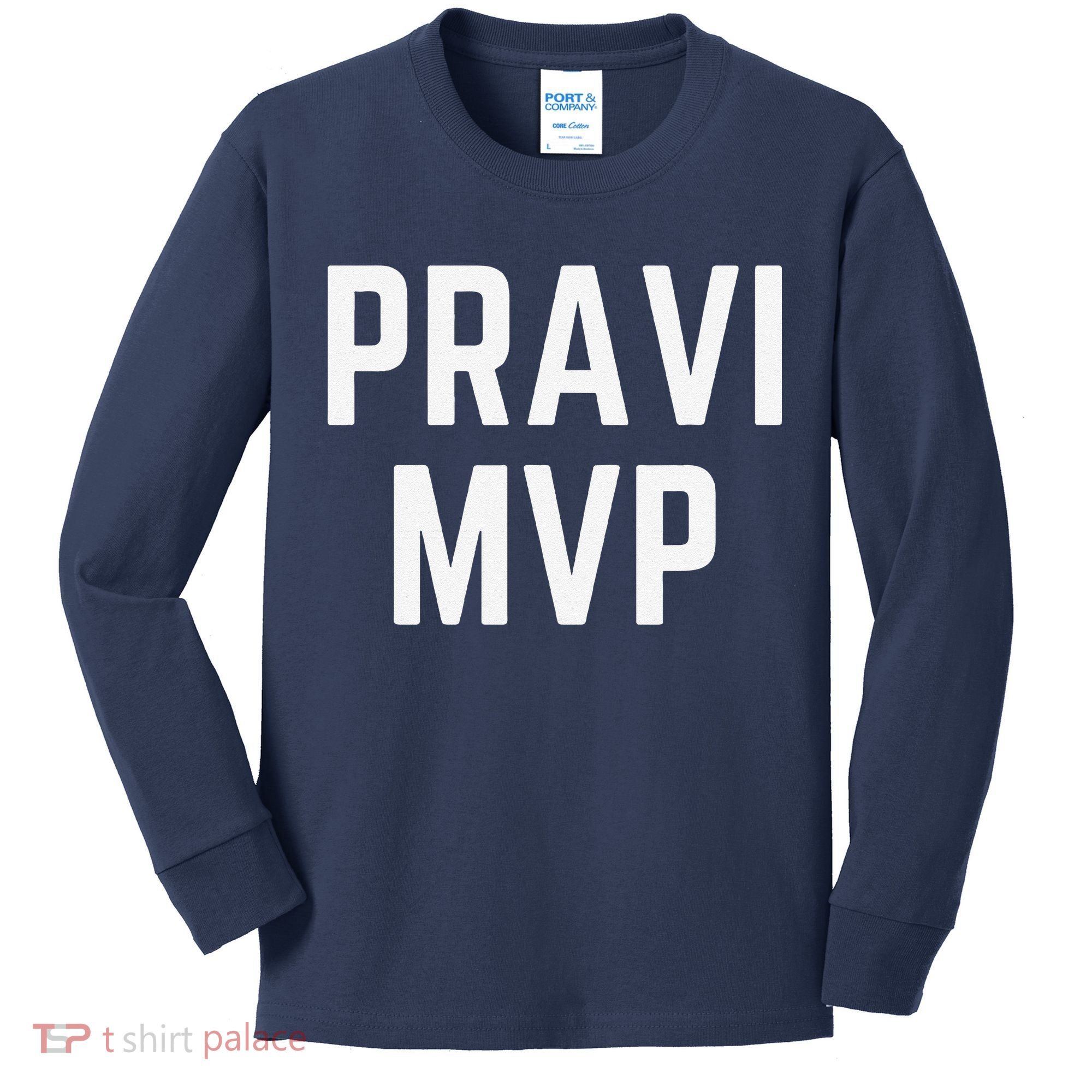 Pravi Mvp Slogan Dallas Kids Long Sleeve Shirt