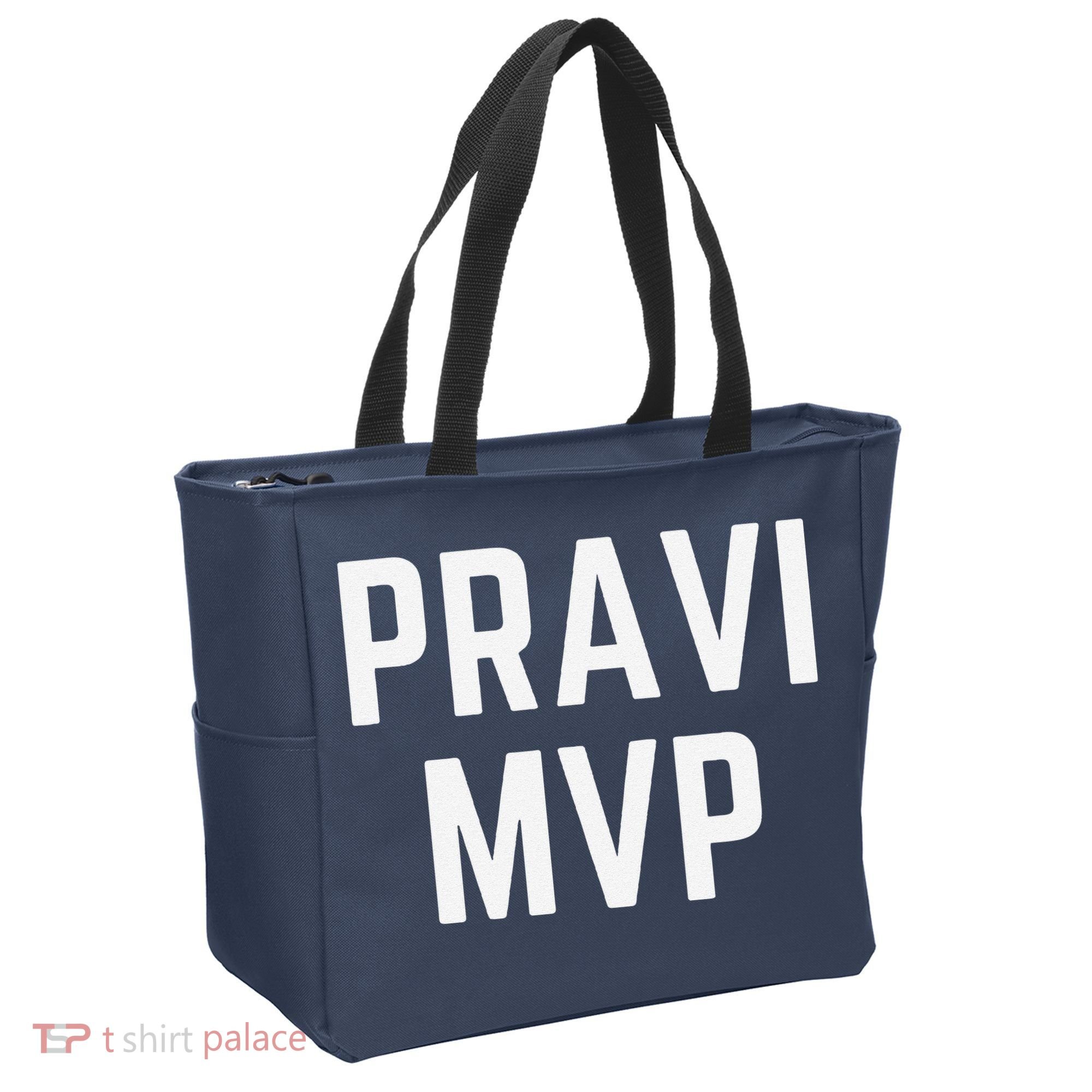 Pravi Mvp Slogan Dallas Tote Bag