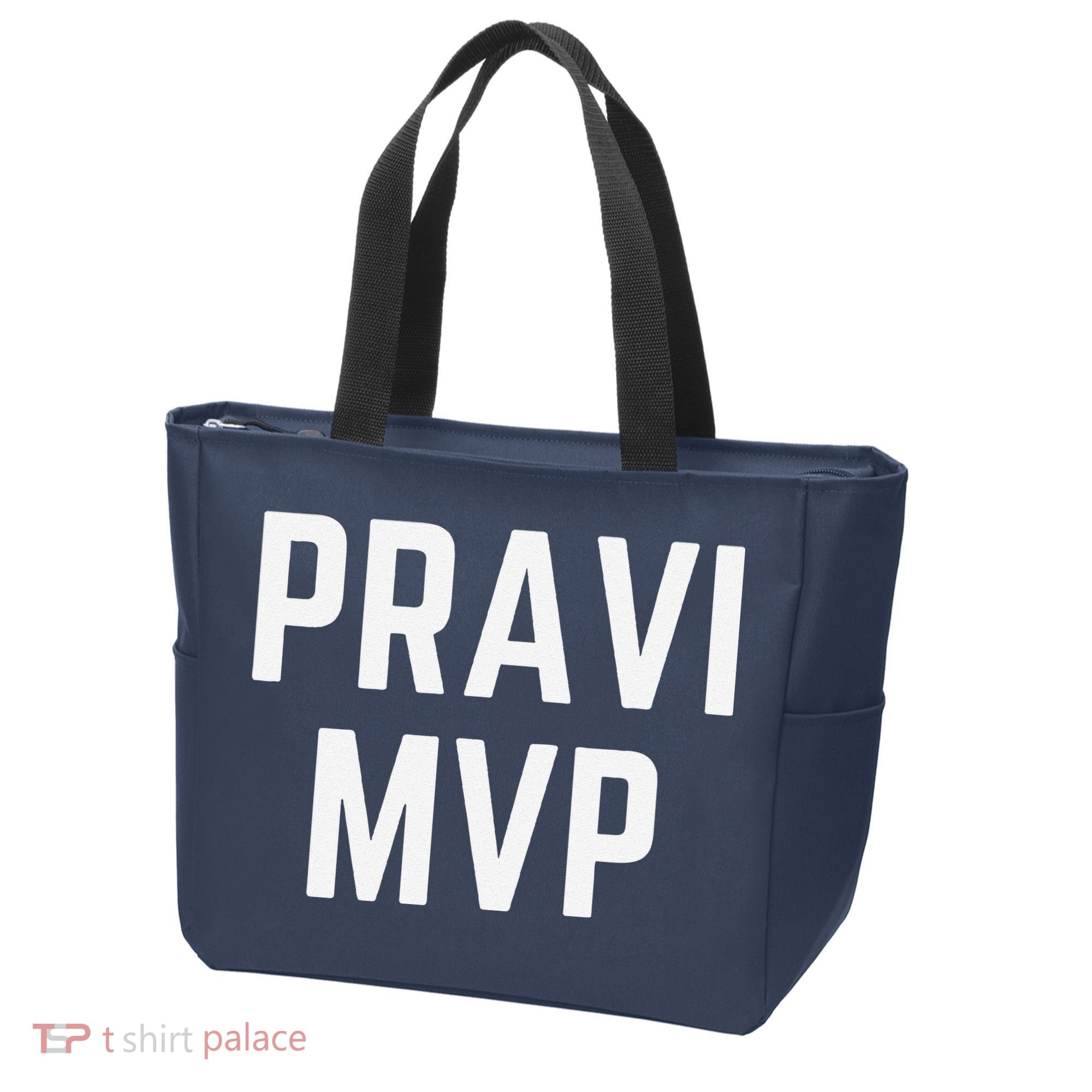 Pravi Mvp Slogan Dallas Tote Bag