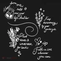 Practical Magic Spell Salt Rosemary Lavender Love Gift Ornament thumb 1