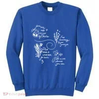 Practical Magic Spell Salt Rosemary Lavender Love Gift Sweatshirt thumb 0