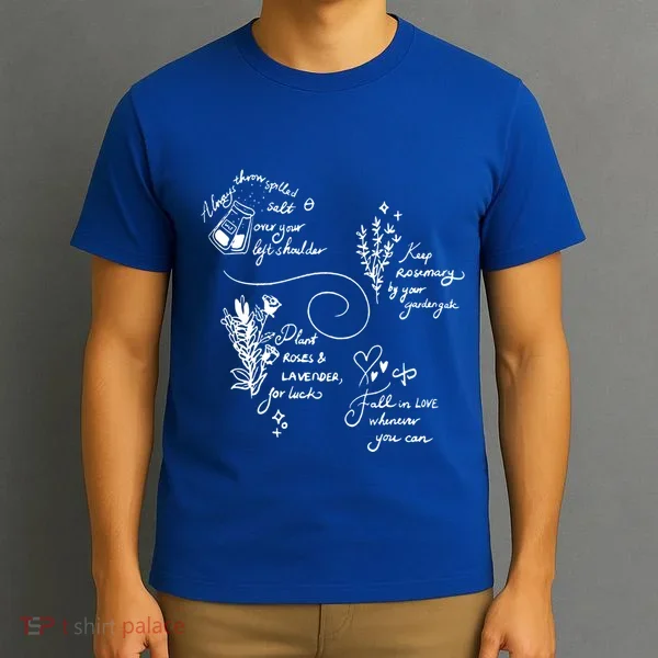 Practical Magic Spell Salt Rosemary Lavender Love Gift T-Shirt
