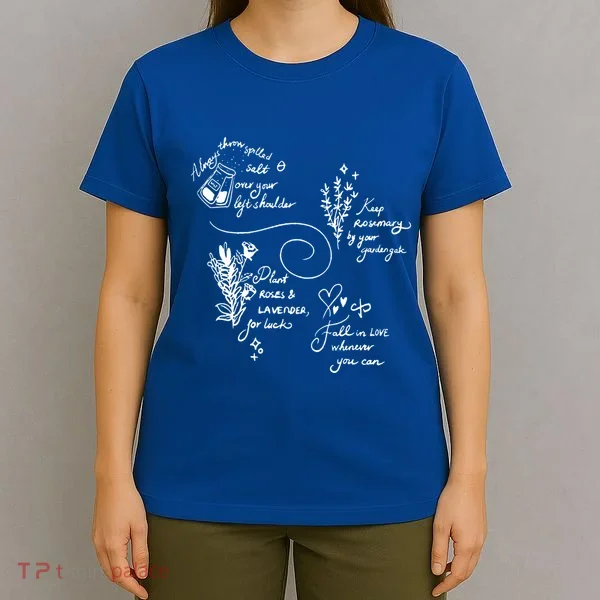 Practical Magic Spell Salt Rosemary Lavender Love Gift T-Shirt