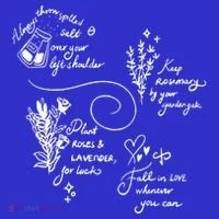 Practical Magic Spell Salt Rosemary Lavender Love Gift Button thumb 1