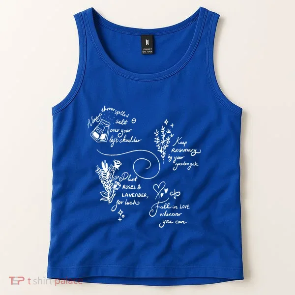 Practical Magic Spell Salt Rosemary Lavender Love Gift Tank Top