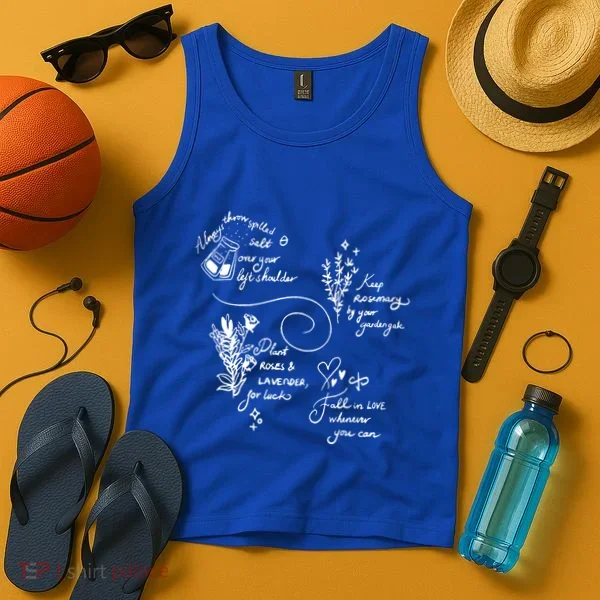 Practical Magic Spell Salt Rosemary Lavender Love Gift Tank Top